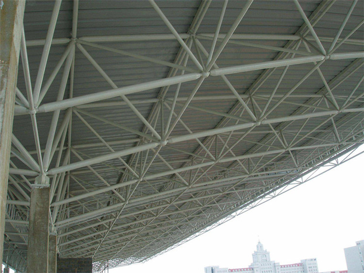 陕西学院体育场网架工程