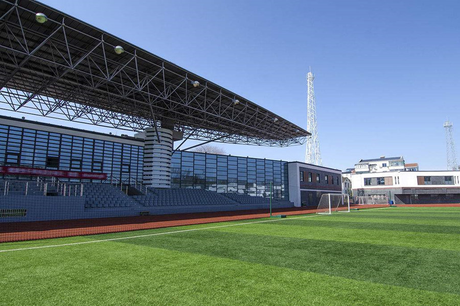 陕西体育场看台网架工程